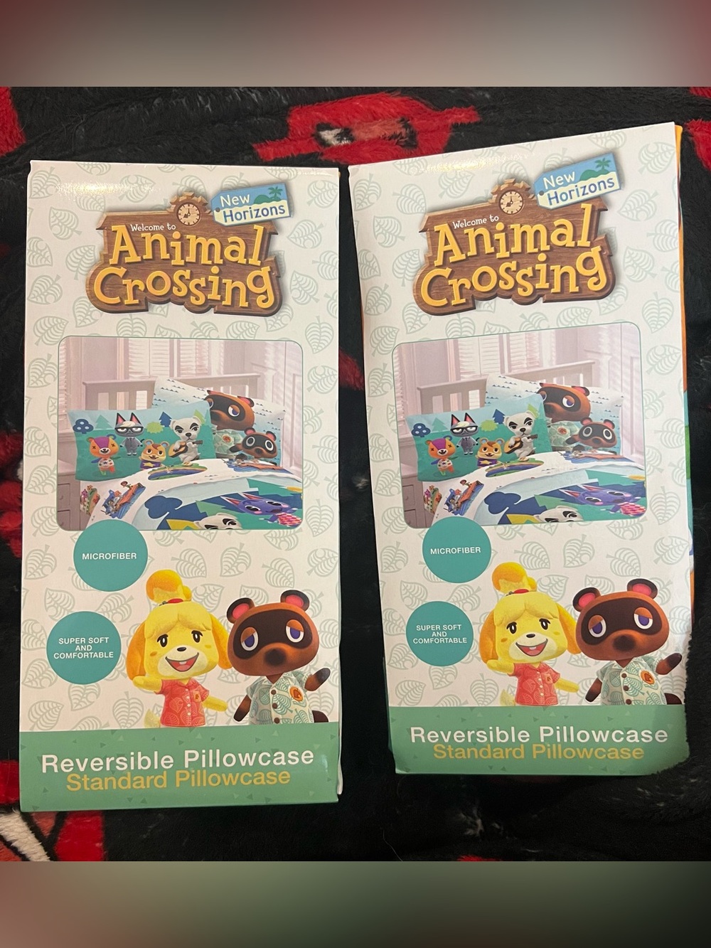 Animal Crossing: New Horizons Reversible Standard Pillowcase – 2 Pack